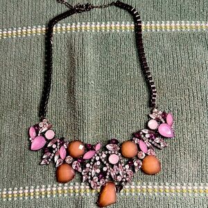 Large statement piece of jewelry. Extends easily. Only worn 1-2 time.